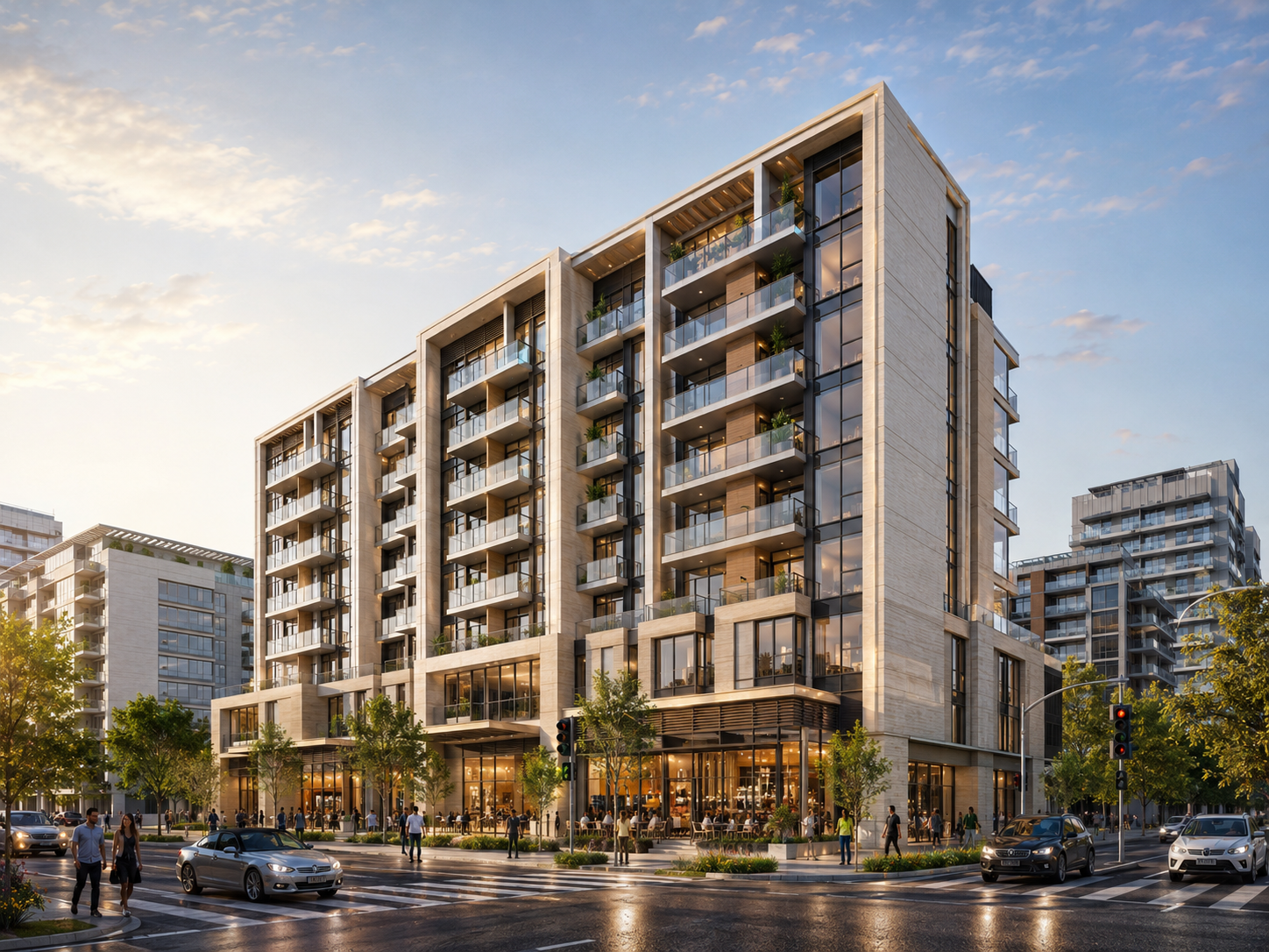 Boutique mid-rise residence, Dubai